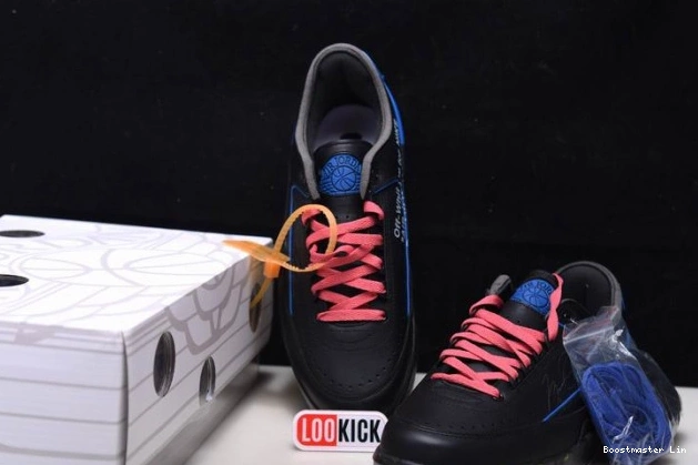 Bmlin Off-White 2 SP Blue Jordan Black DJ4375-004 Low Retro 0702